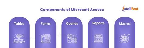 what are the components of microsoft access