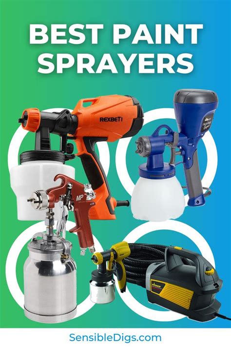 what are the different types of paint sprayers