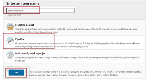 what are the different types of pipeline scripts used in jenkins