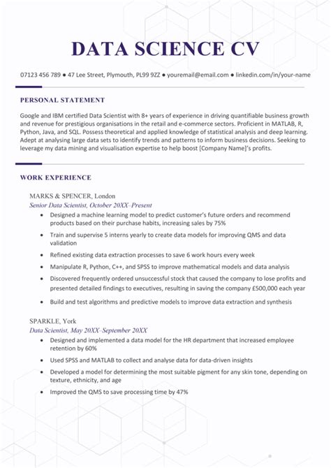 what are the examples of data science