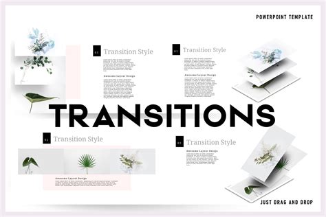 what are the examples of transition in powerpoint