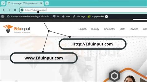 what are the examples of website url