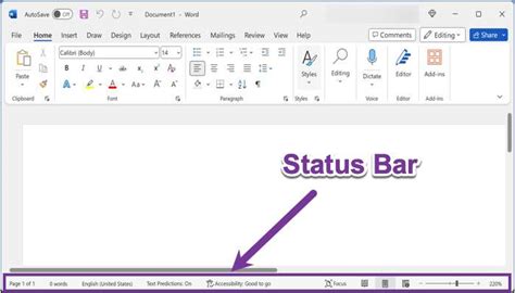 what are the function of status bar
