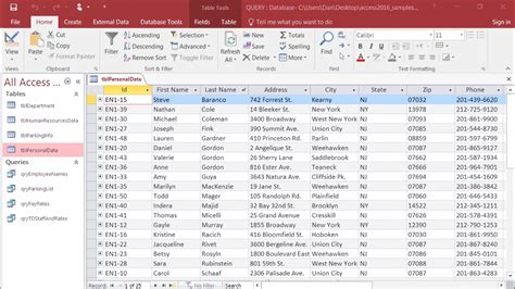 what are the functions and services of ms access database