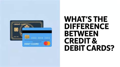 what are the key differences between credit and debit cards choose all correct answers