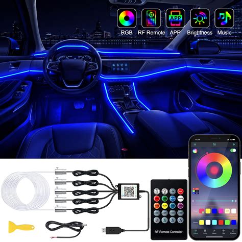 what are the led lights inside a car called