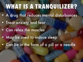 what are the names of some tranquilizers