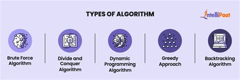 what are the three 3 types of algorithms