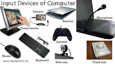 what are the types of computer devices with examples