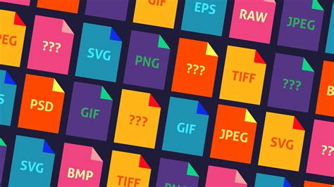 what are the types of image formats