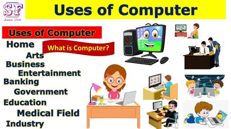what are the uses of computer explain briefly class 8