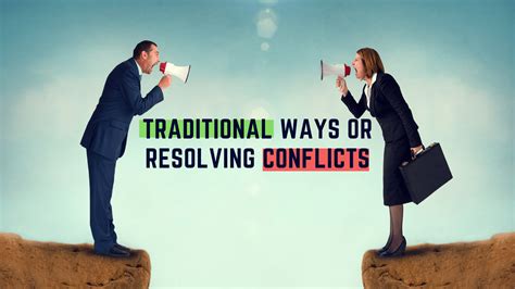 what are the ways of resolving conflict