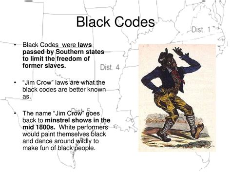 what are three examples of black codes