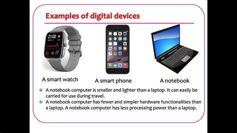 what are two examples of digital devices