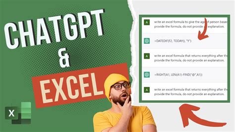 what can chatgpt do in excel