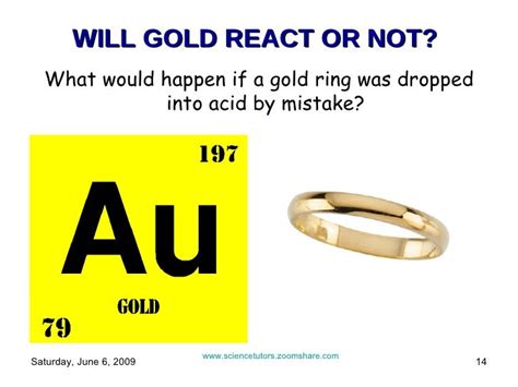 what can gold react with