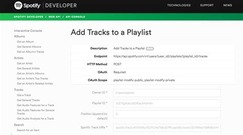 what can you do with spotify api