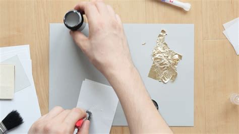 what can you use gold leaf on