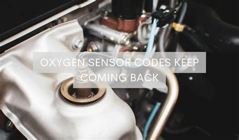 what causes 02 sensor code