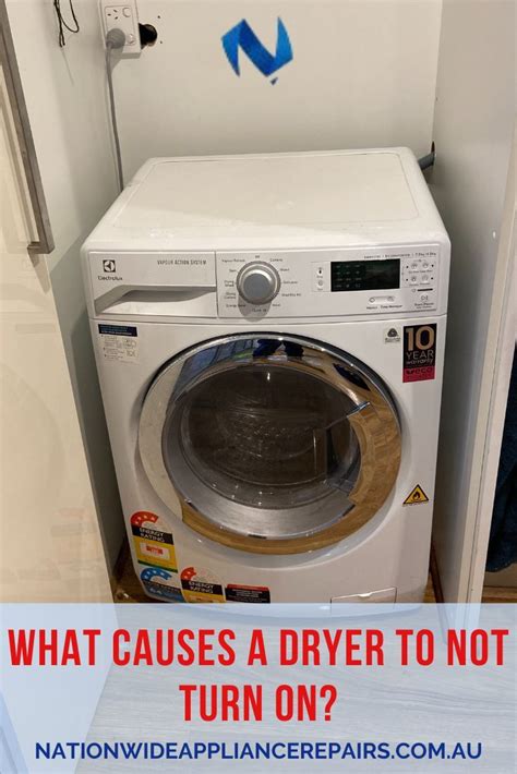 what causes a dryer to not turn on