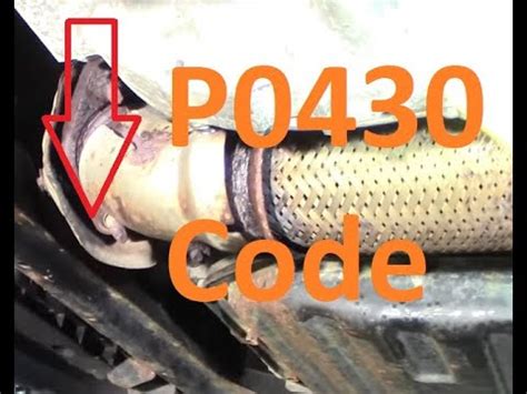 what causes a p0430 code