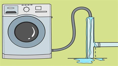 what causes a washing machine drain to overflow