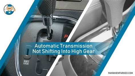 what causes an automatic transmission not to change gears