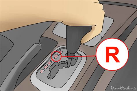 what causes gear shift to stuck in reverse