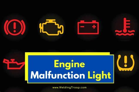 what causes malfunction indicator light to come on