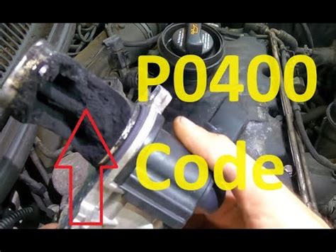what causes p0400 code