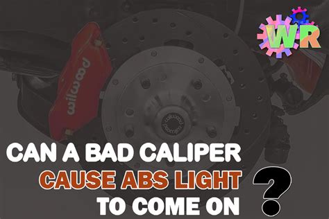 what causes the abs light to come on and go off while