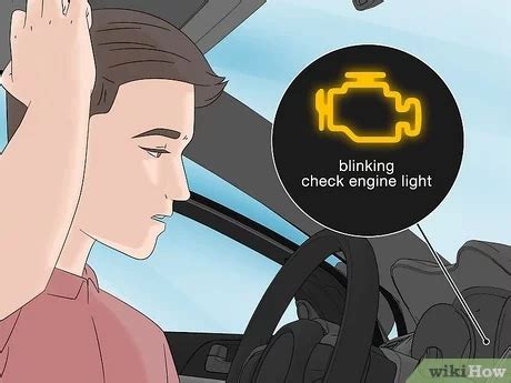 what causes the check engine light to go on and off