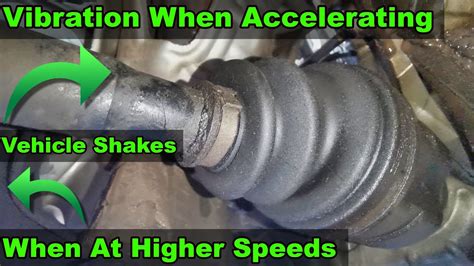 what causes vibration when accelerating at high speeds