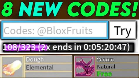 what code in blox fruit exp