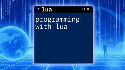 what coding language is closest to lua