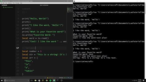 what coding language is lua