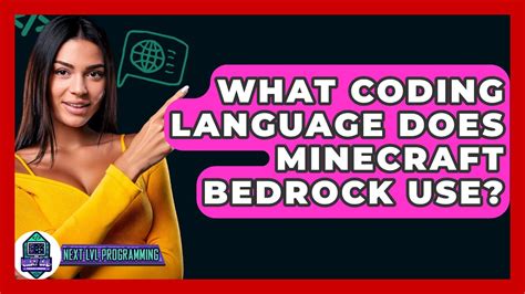 what coding script does minecraft bedrock use
