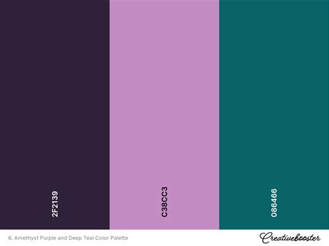 what color goes well with green and purple