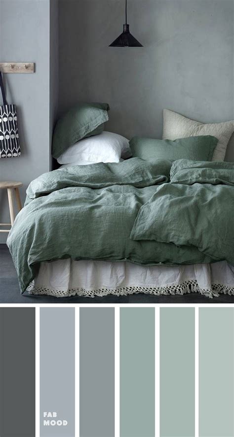 what color goes with a gray bedroom