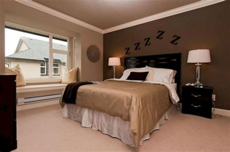 what color goes with brown in a bedroom
