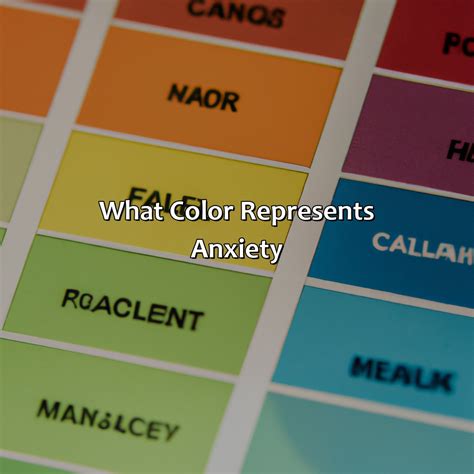 what color represents problems