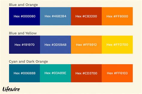 what color text goes well with blue background