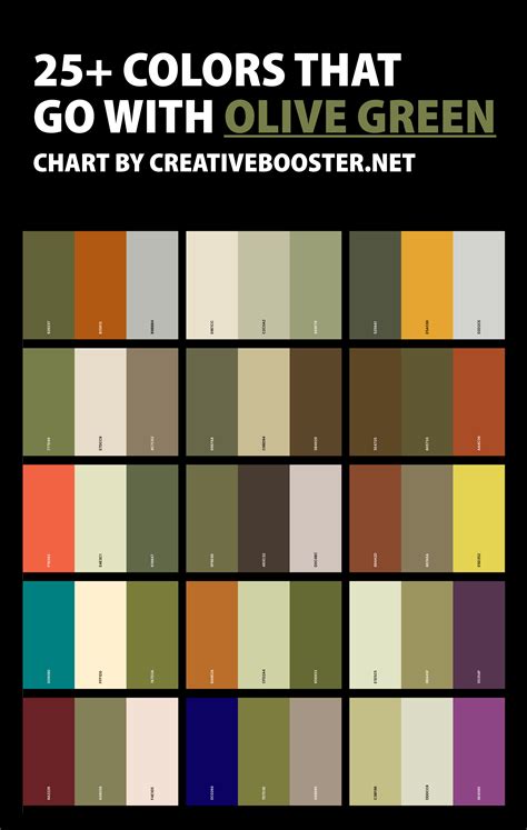 what color.goes with green