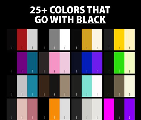 what colors go with black and white check