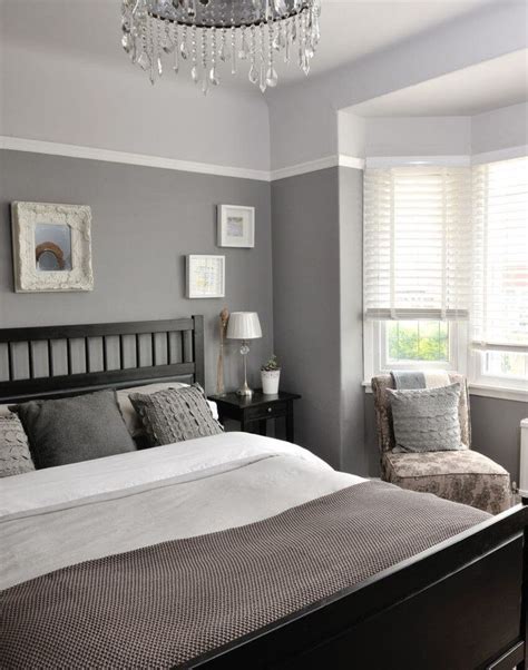 what colour goes with white and grey bedroom