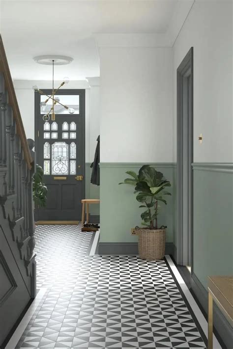 what colour paint goes with sage tiles