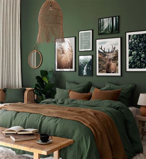 what colours go with brown in a bedroom