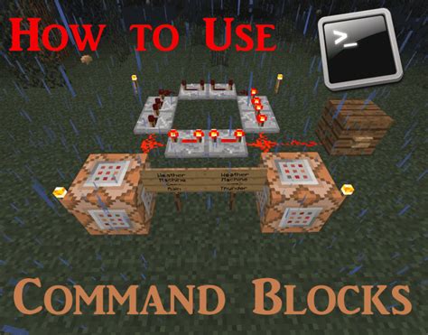 what commands can you use in a command block