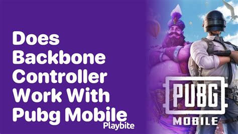 what controllers work with pubg mobile