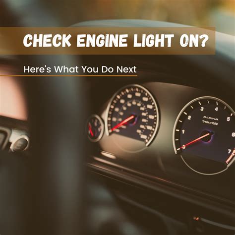 what could be the problem when check engine light comes on